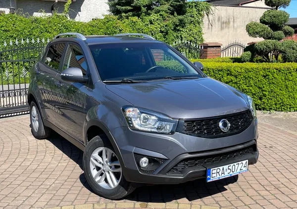 SsangYong Korando cena 45000 przebieg: 44000, rok produkcji 2016 z Złotoryja